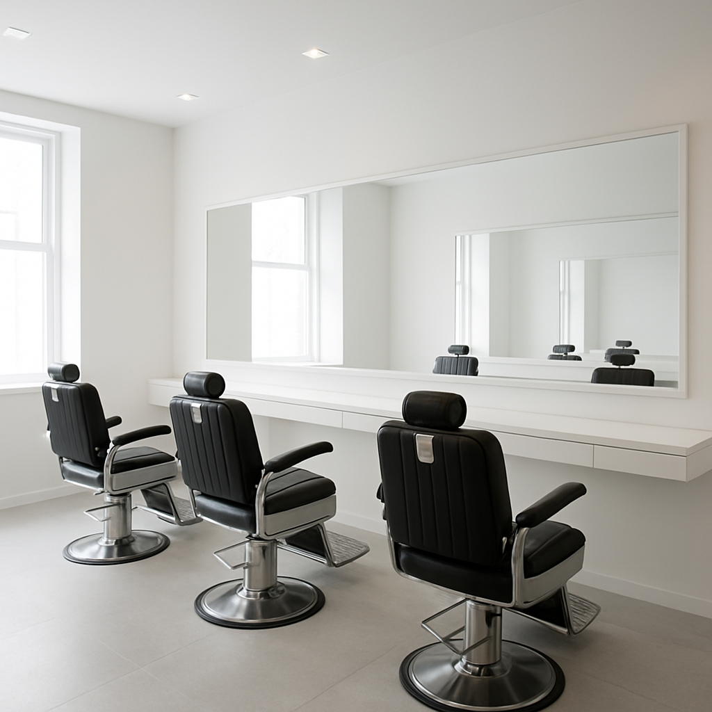 Interior Cresko Barbershop